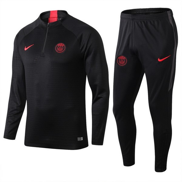 Survetement Football Paris Saint Germain 2019-20 Noir Rouge